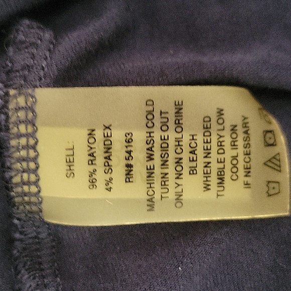 Calvin Klein Navy Blue Maxi Dress with Gathered Empire Waist, Size: 6 - Picture 8 of 8